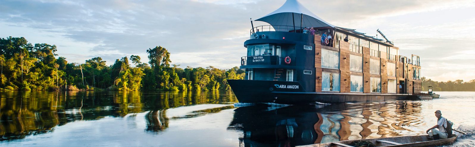 Aqua-expediation vessel on the Mekong River