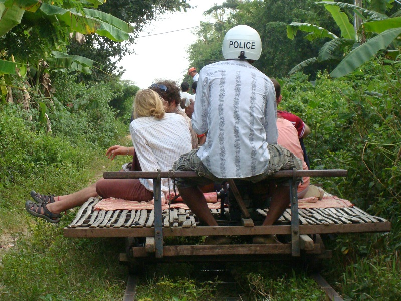 Cambodia Holidays Battambang Bamboo Train