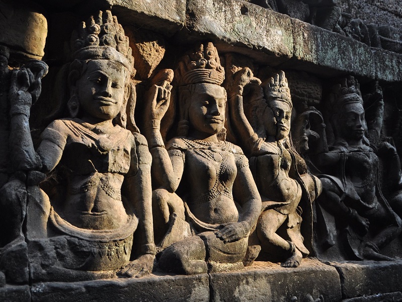 Cambodia Holidays Temple Effigies