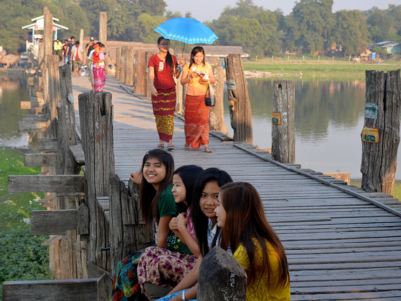 Scenic U Bein Bridge