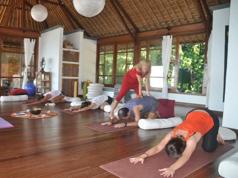Bali Yoga Retreat classes
