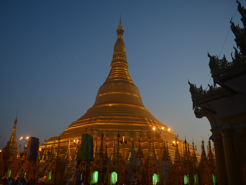 Myanmar express Shwedagon pagoda tour