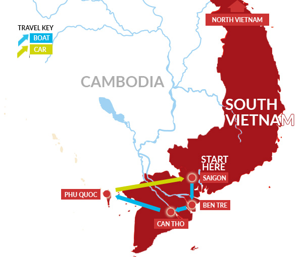 South Vietnam holidays & Phu Quoc Island tours