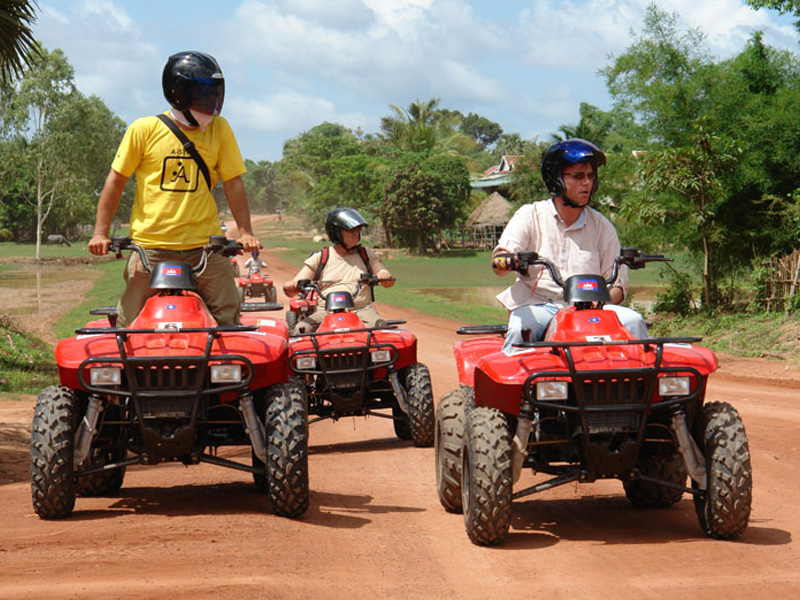 Cambodia quad bike adventure