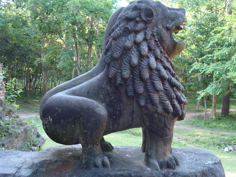 Prasat Tao, the Lion temple