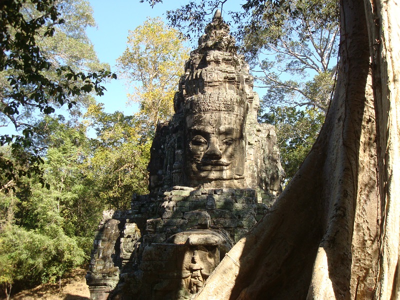 Bayon temple near Siem Reap