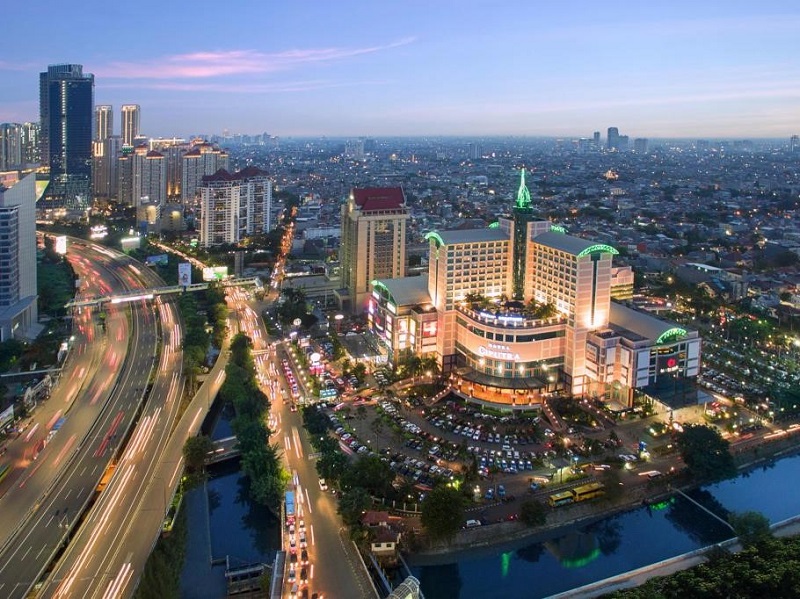 Jakarta City Skyline