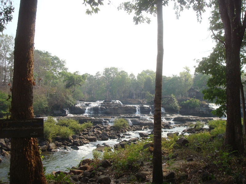 Bolaven Plateau waterfall