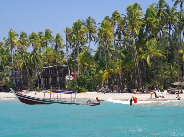 Explore Myanmar's coast line