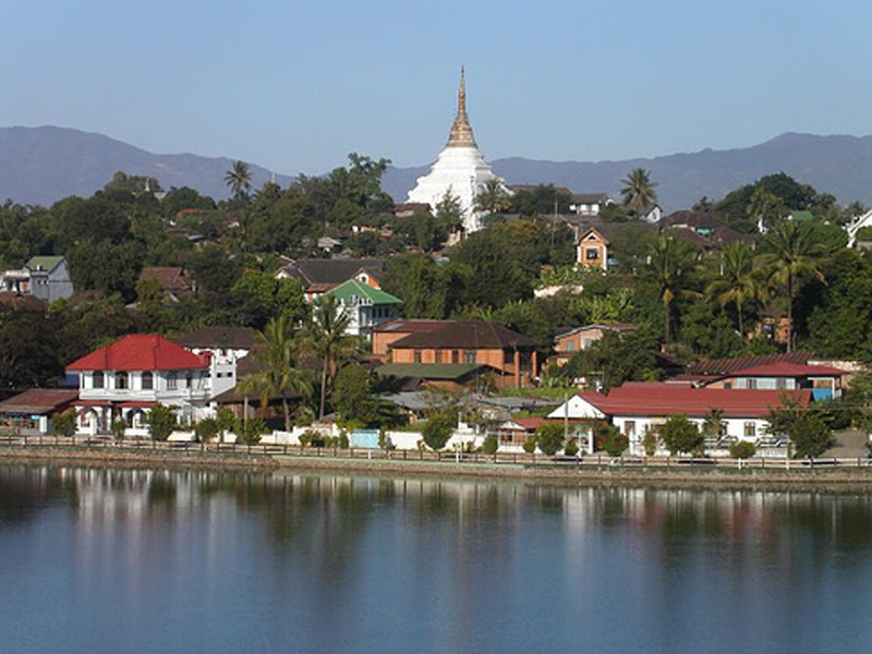 Journey to the large market town of Lashio on your Myanmar holiday