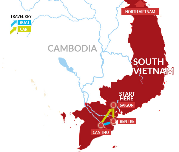 Specialist Vietnam map