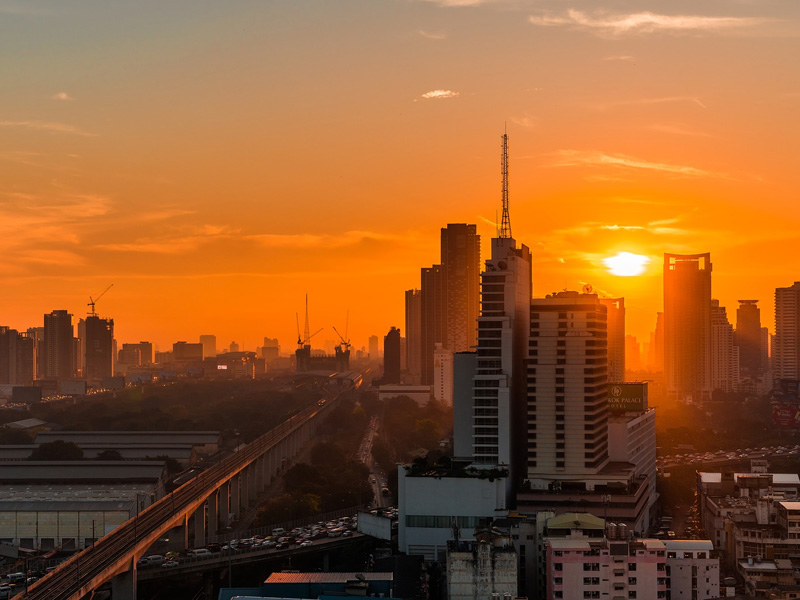 Bangkok skyline