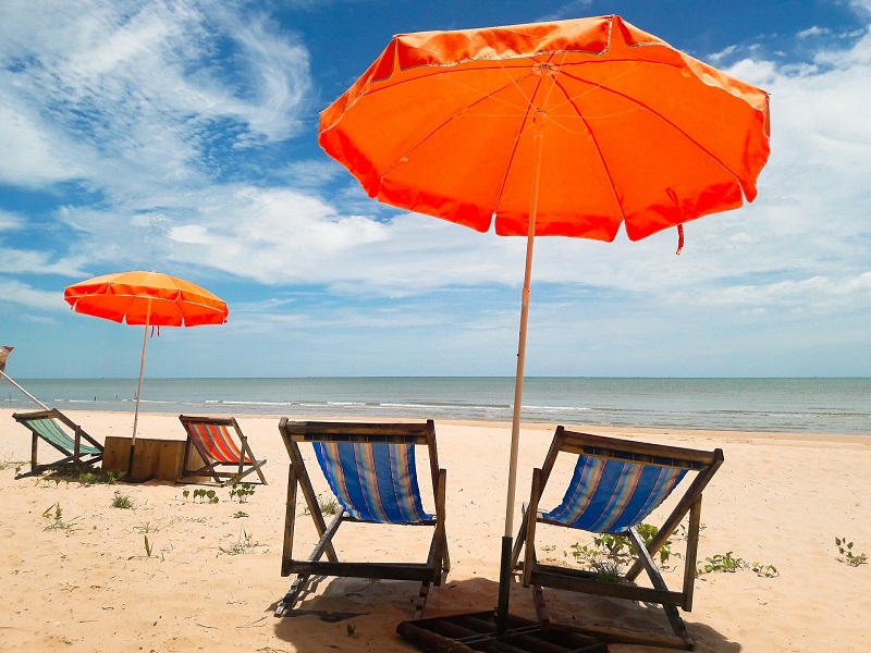 Beach on the South-west coast of Thailand