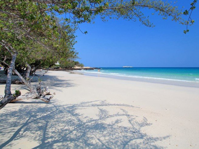 Pristine white sand of Koh Samet