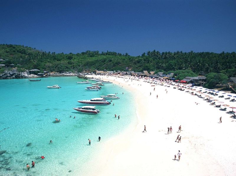 Patong Beach pristine sand and clear water