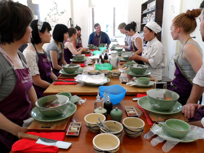 South Vietnamese cooking class