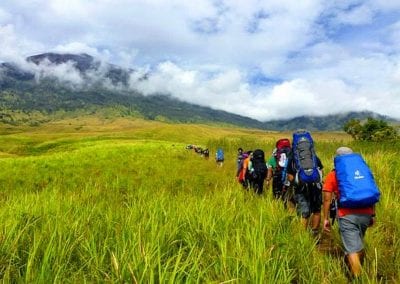 Climbing Mount Rinjani