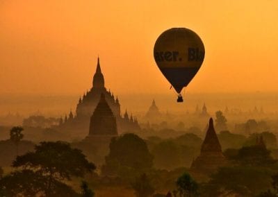Temple Tours of Bagan & Balloons from Above
