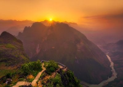 vietnam beautiful sunsets