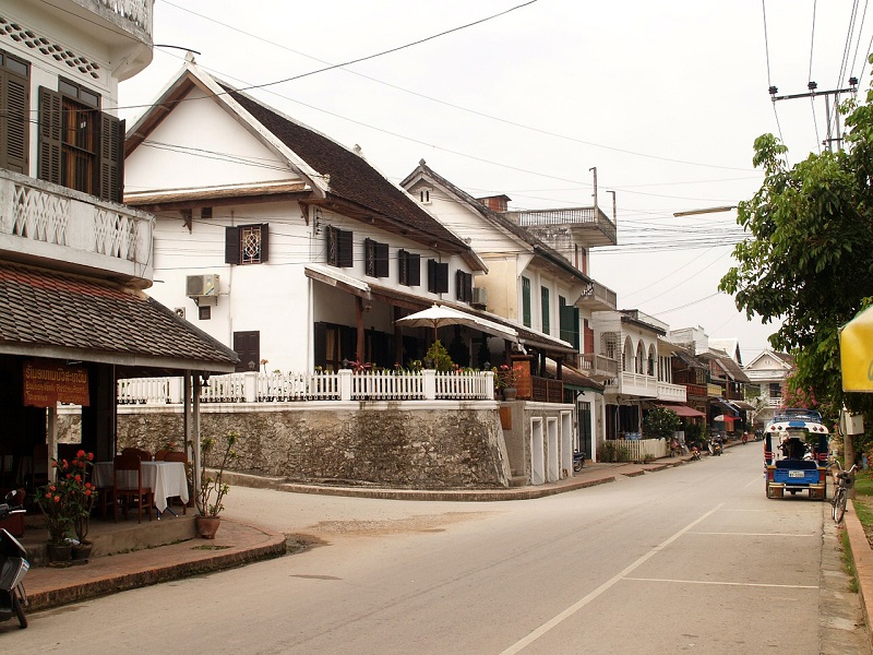 View towns and cities in Laos