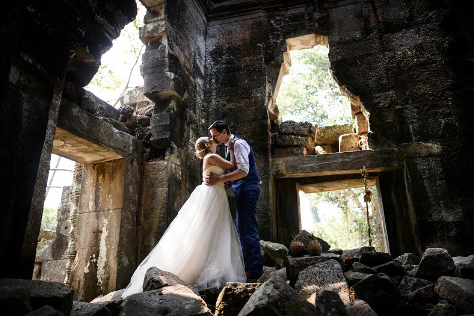 Temple Wedding Setting