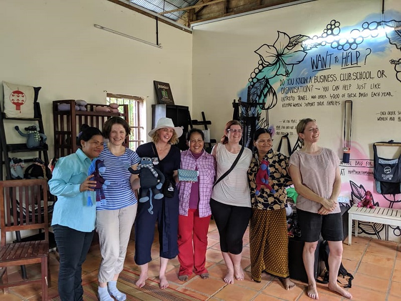 Visiting Ta Prohm temple in Cambodia