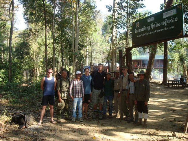 Visiting Ta Prohm temple in Cambodia